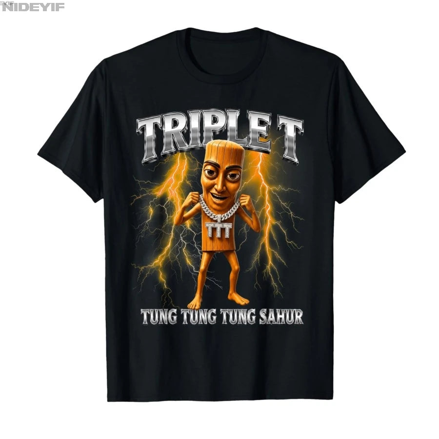 Triple T TUNG TUNG TUNG SAHUR T-shirt