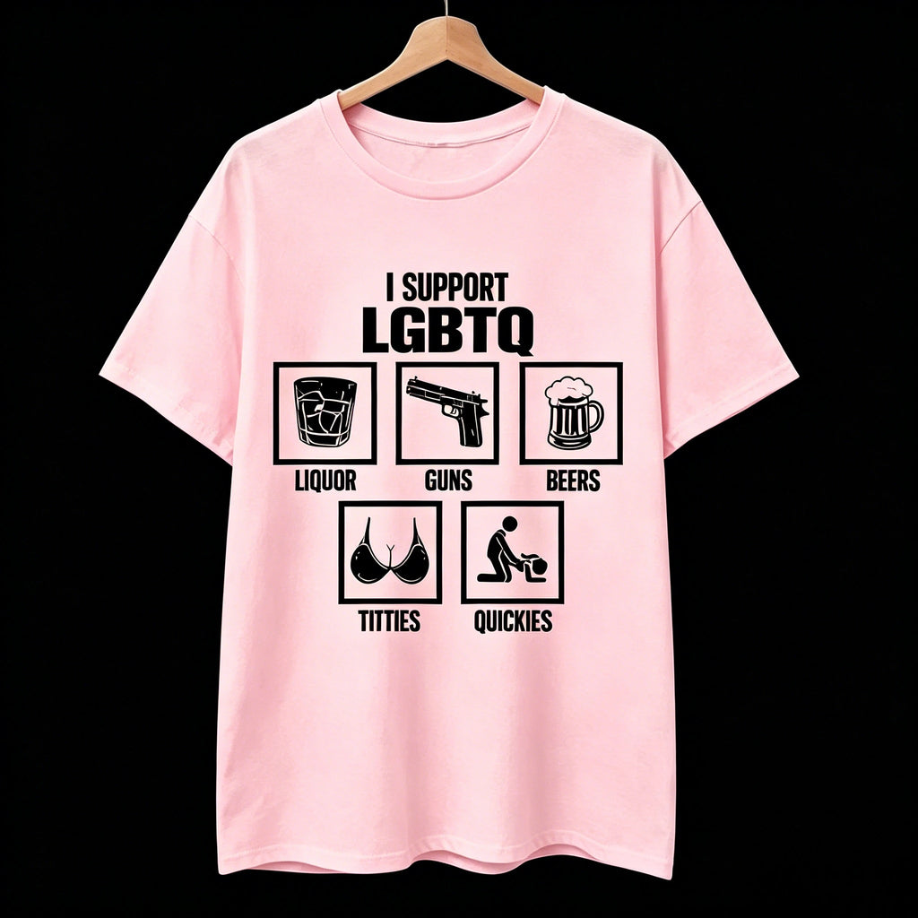 I Support LGBTQ T Shirt