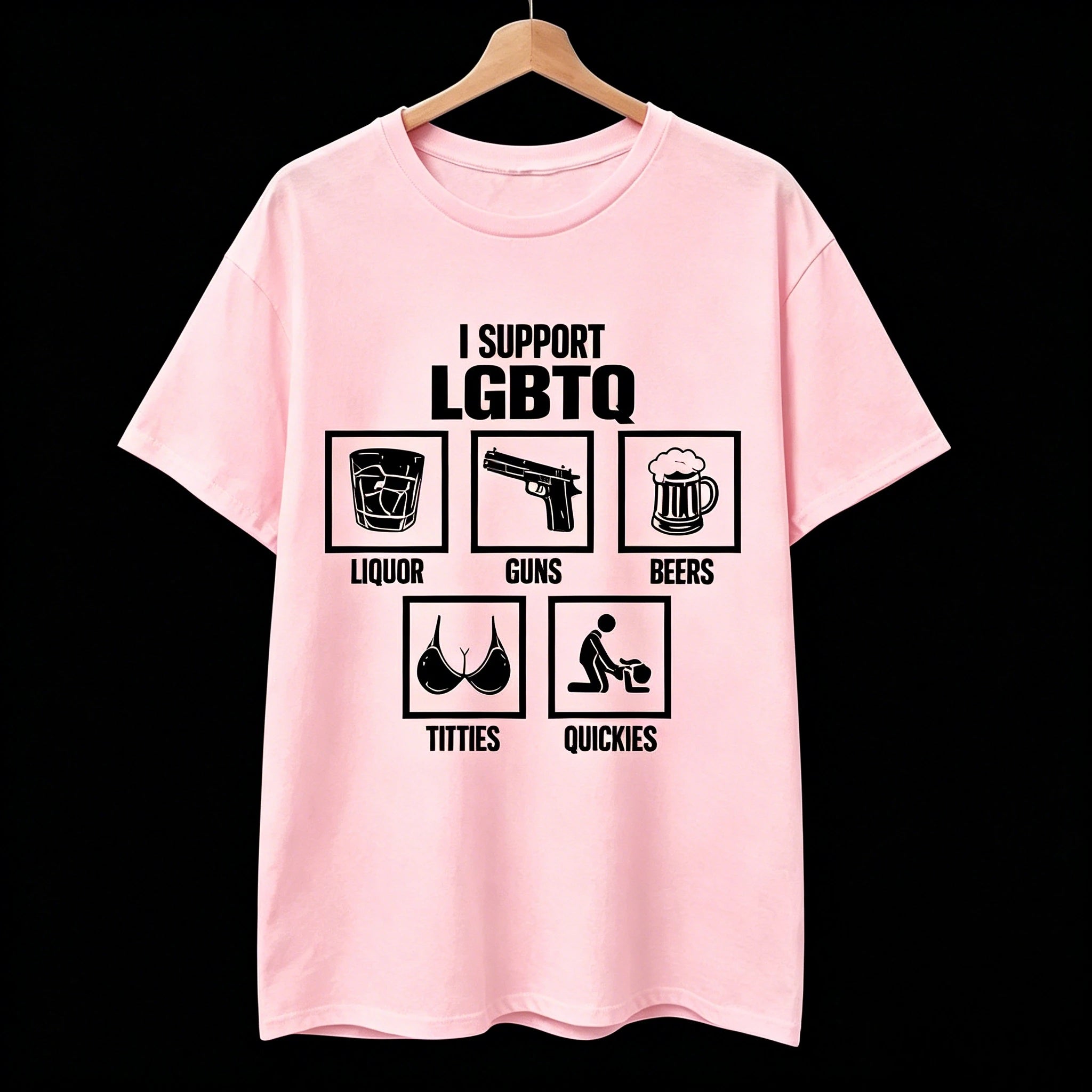 I Support LGBTQ T Shirt