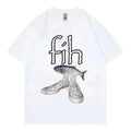 Funny New Style Hot Sale Fih Shoes Graphic T Shirts
