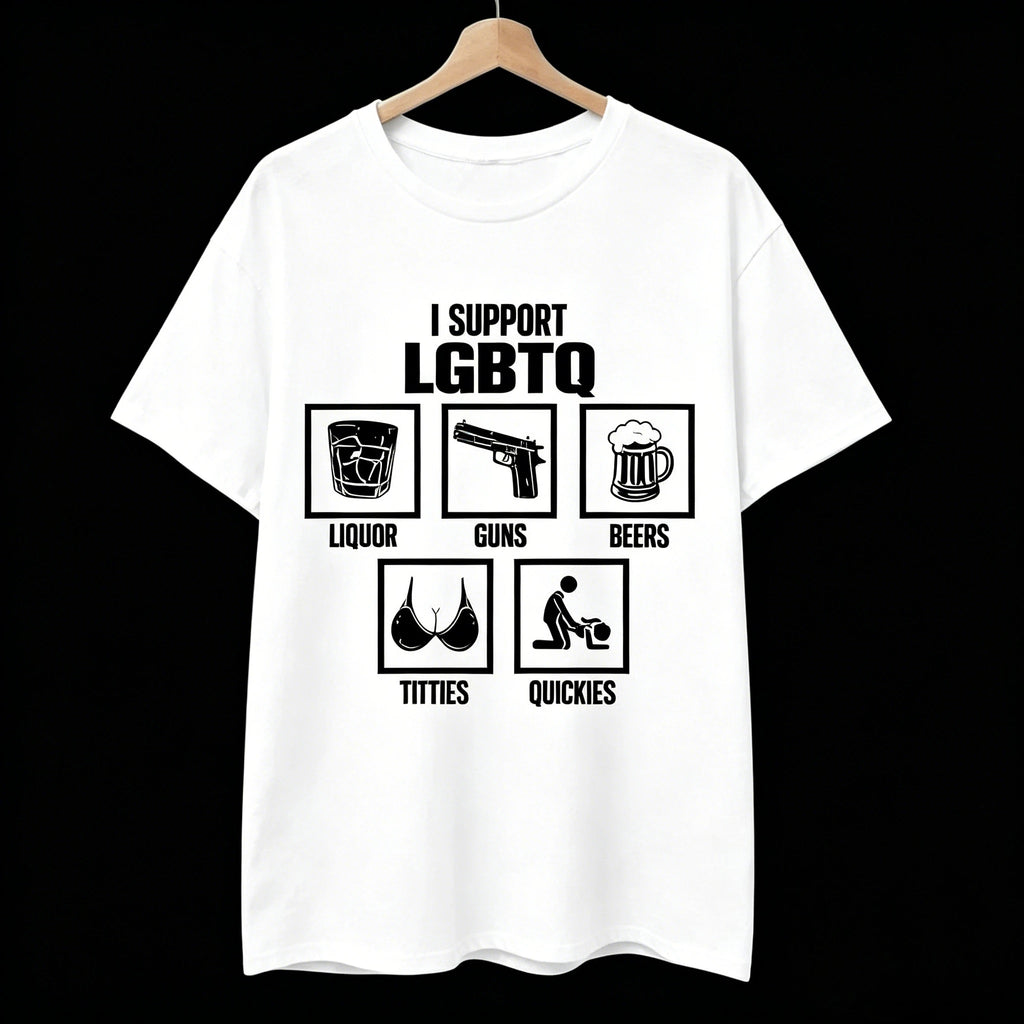 I Support LGBTQ T Shirt