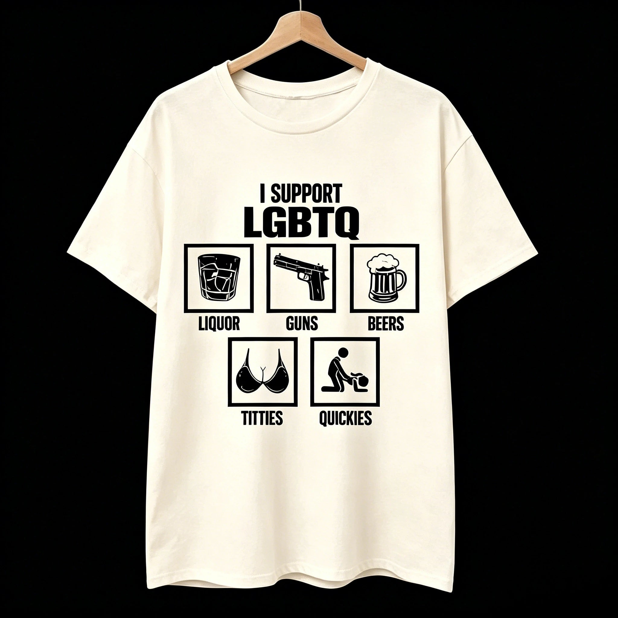 I Support LGBTQ T Shirt