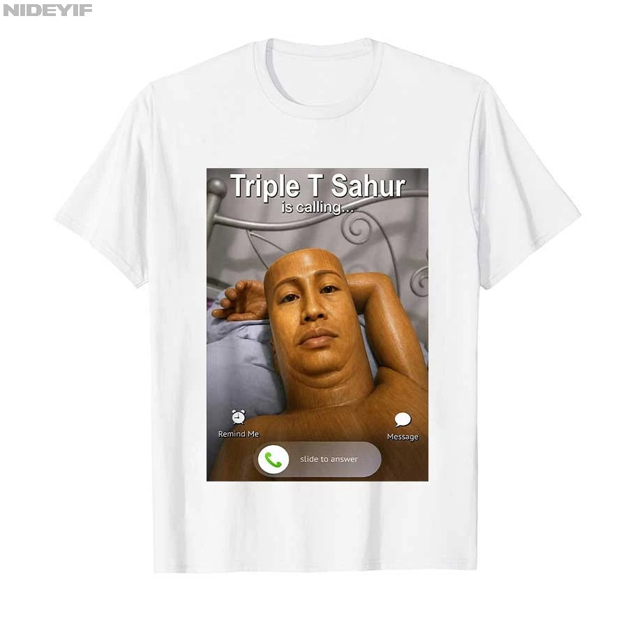 Triple T Sahur is Calling T-shirt