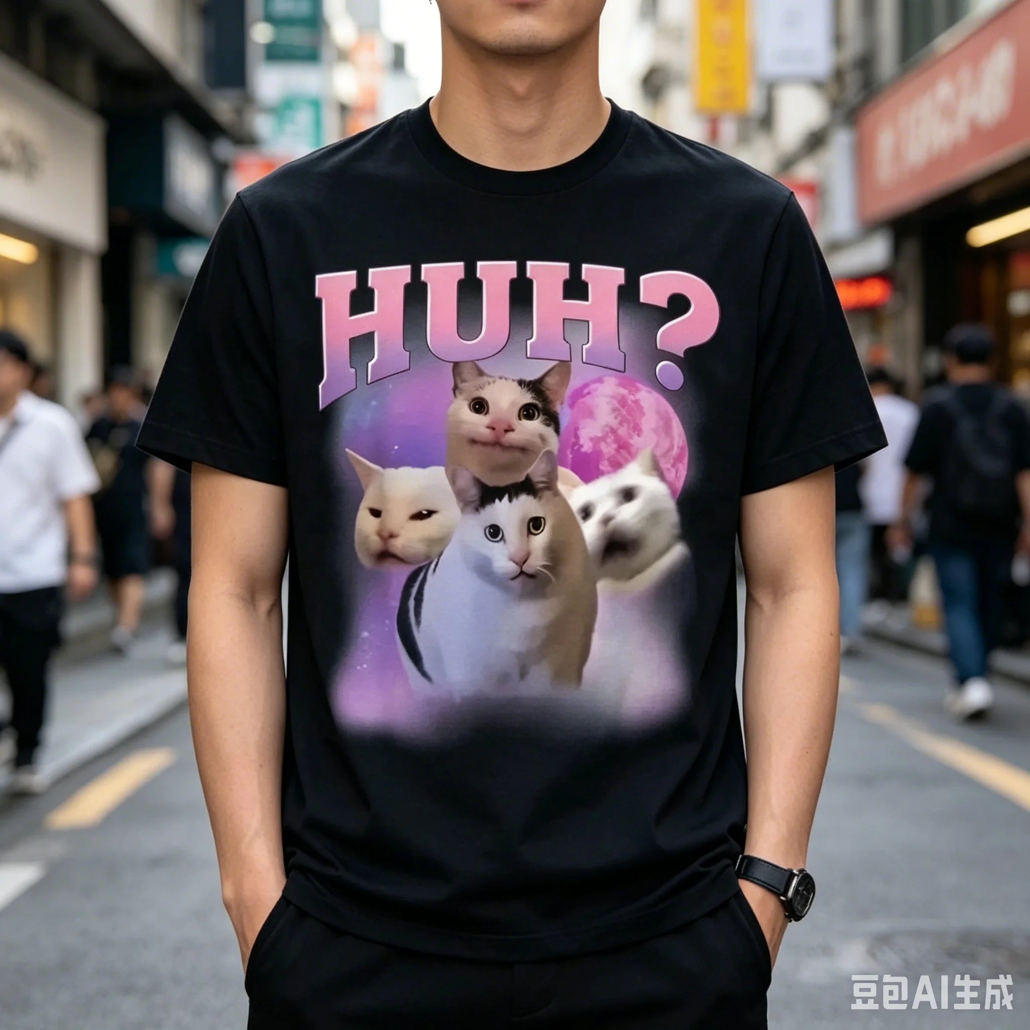 Funny Men Funny Huh Ca Print T Shirt