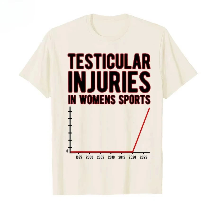 Testicular Injuries in Womens Sports T-shirt