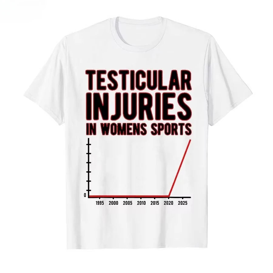 Testicular Injuries in Womens Sports T-shirt