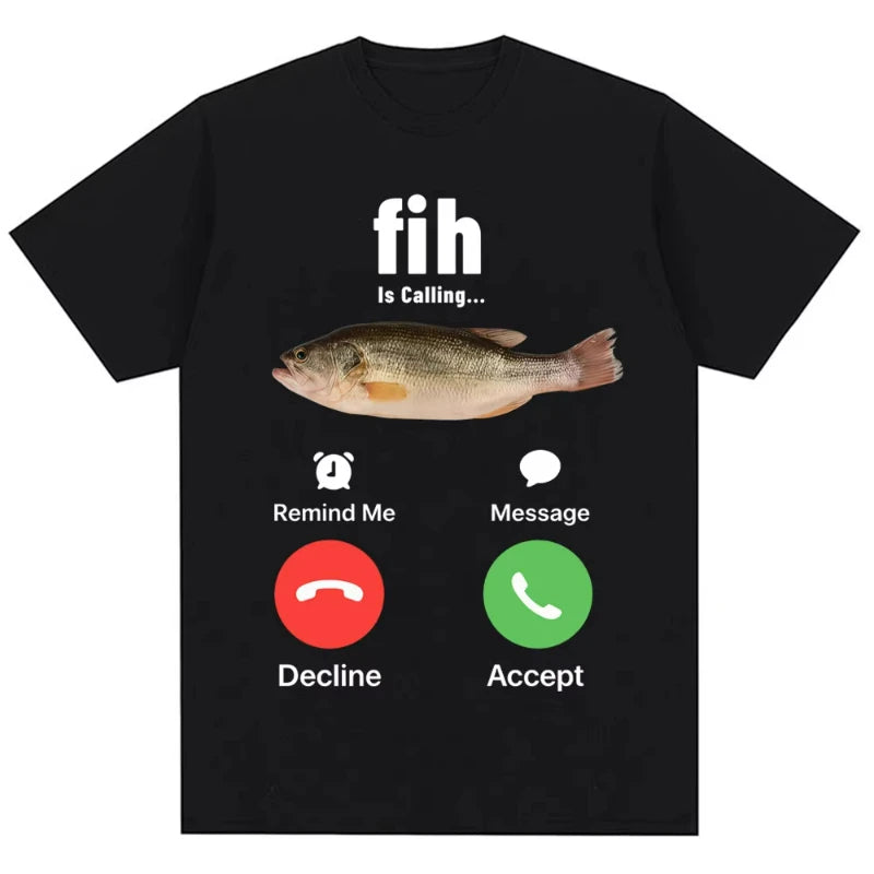Fashion Fih Is Calling Meme T-shirt