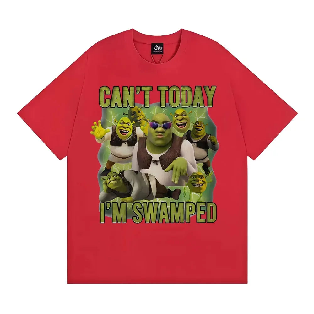 Can't Today I'm Swamped Vintage Graphic T-shirt