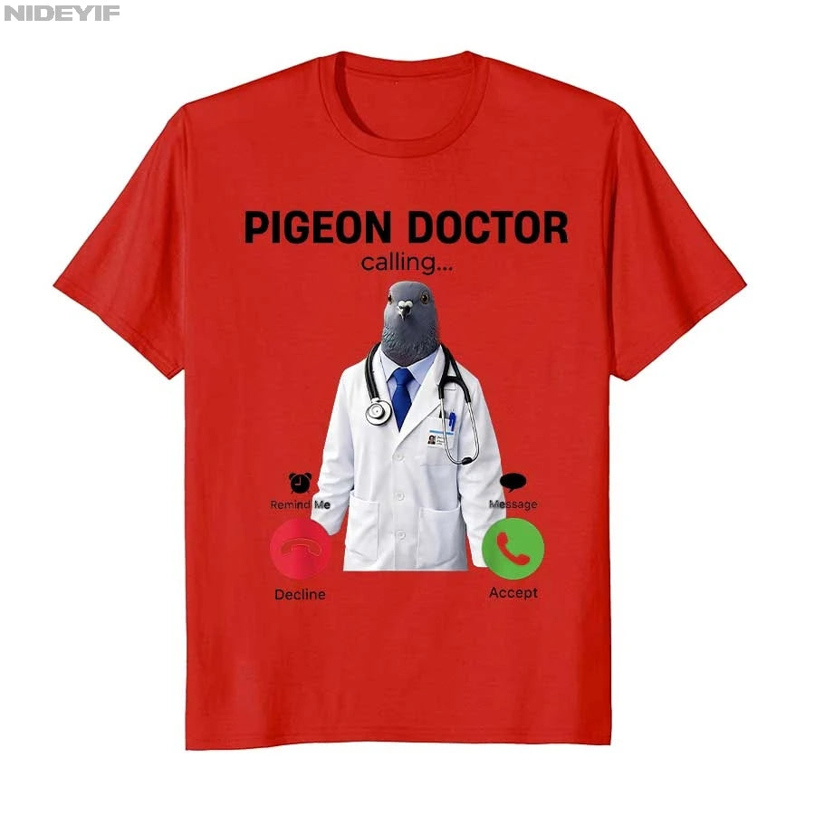 Doctor Pigeon Calling T-shirt