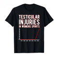 Testicular Injuries in Womens Sports T-shirt