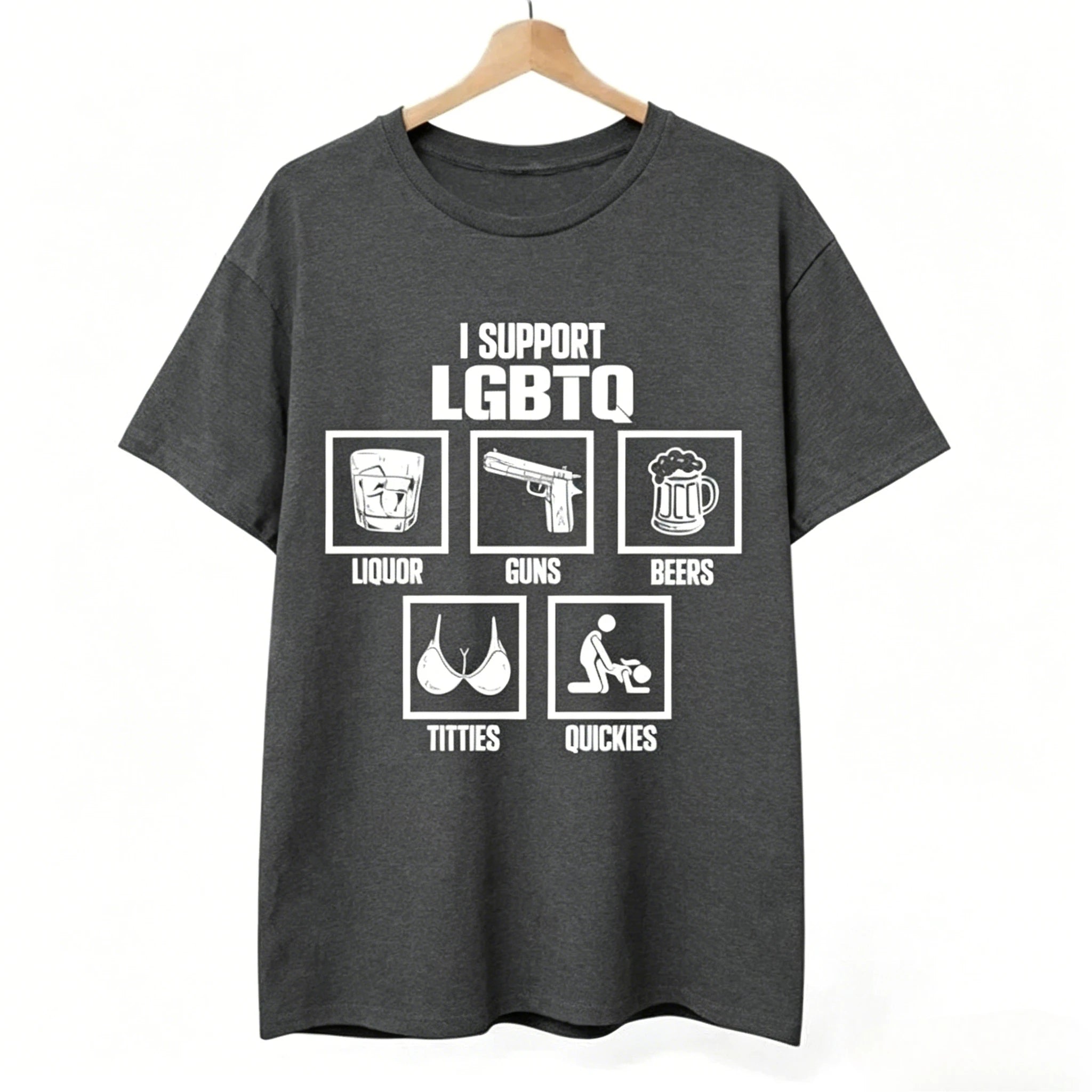 I Support LGBTQ T Shirt