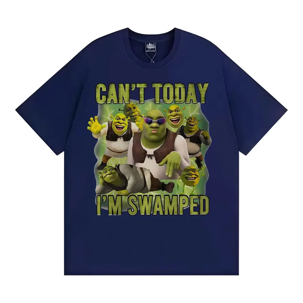 Can't Today I'm Swamped Vintage Graphic T-shirt