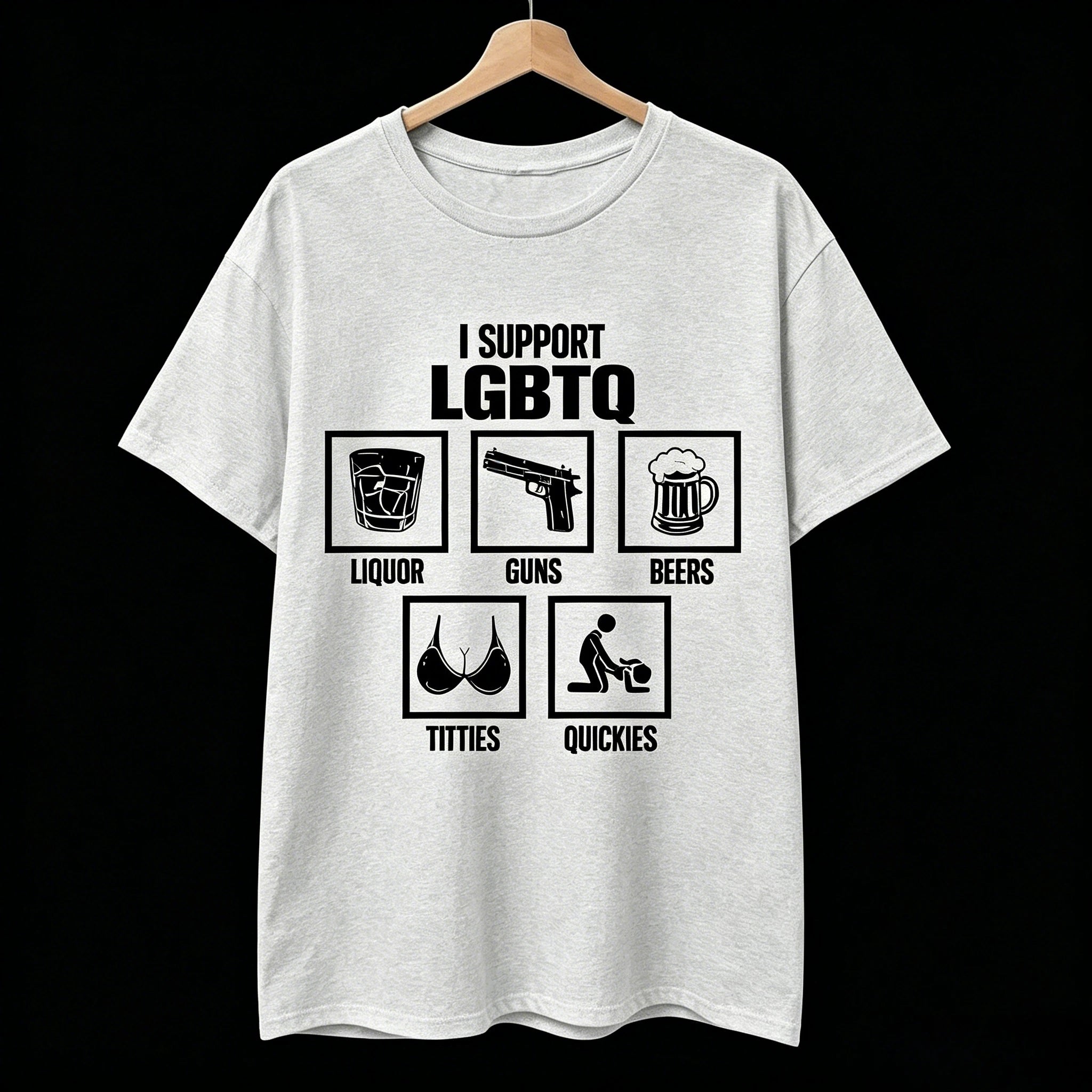 I Support LGBTQ T Shirt