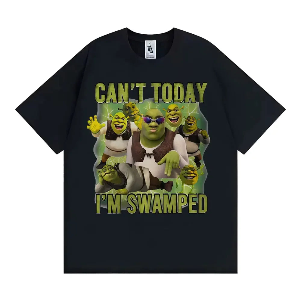 Can't Today I'm Swamped Vintage Graphic T-shirt