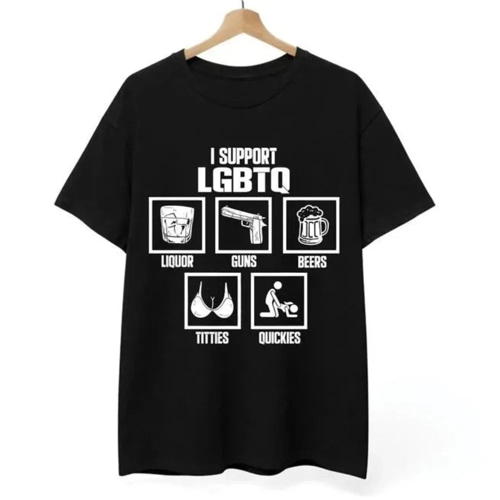 I Support LGBTQ T Shirt