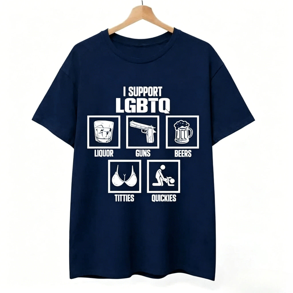 I Support LGBTQ T Shirt