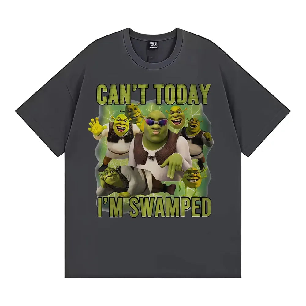 Can't Today I'm Swamped Vintage Graphic T-shirt