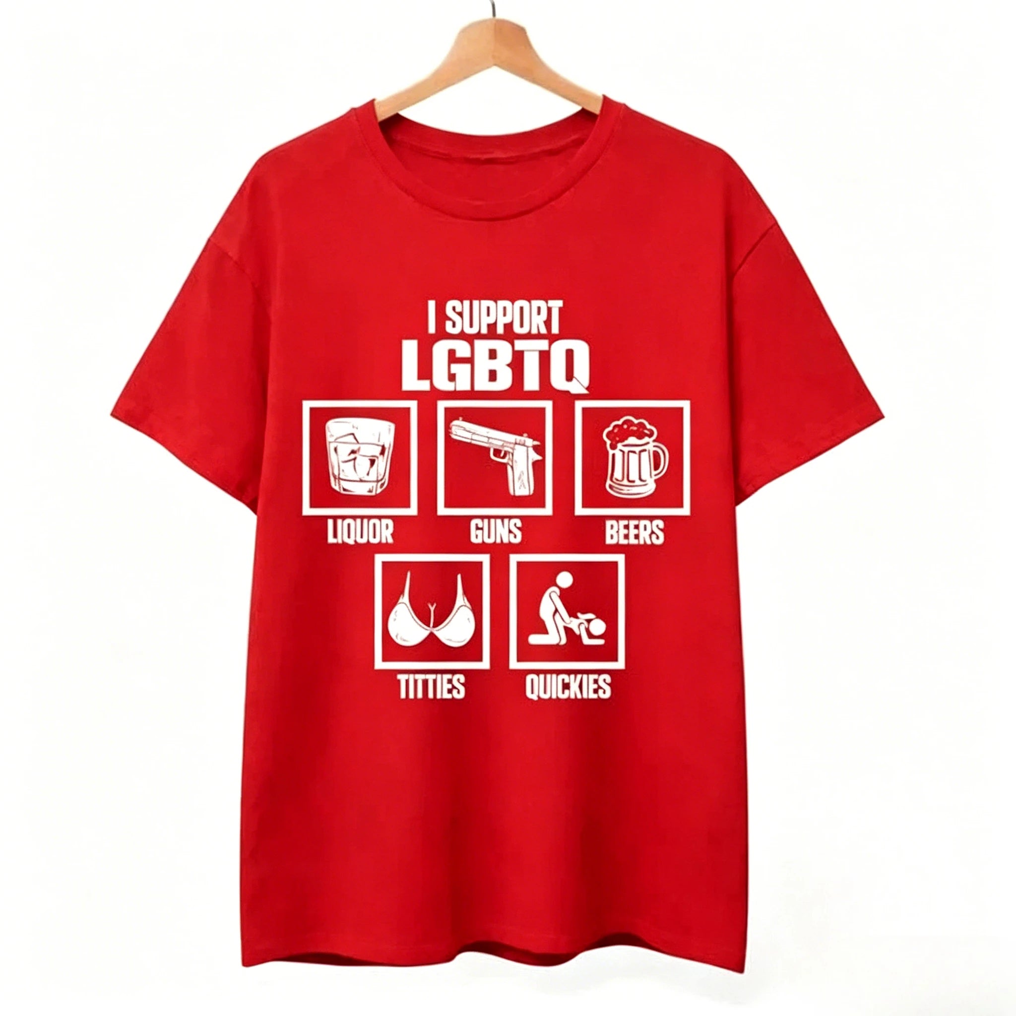 I Support LGBTQ T Shirt