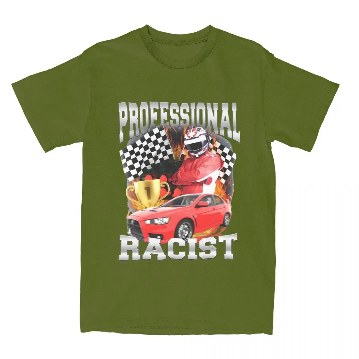 Men Women's F1 Professional Racer T Shirts