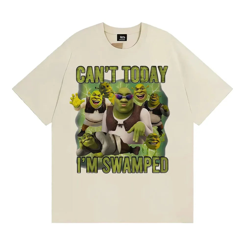 Can't Today I'm Swamped Vintage Graphic T-shirt
