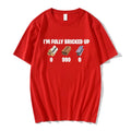 I'm Fully Bricked Up Meme Funny T-shirts